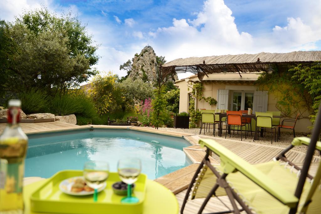 Bed and Breakfast Mas De Carabelle La Roque-Alric Exterior foto
